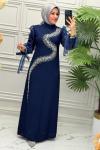 5132 Elbise  Lacivert