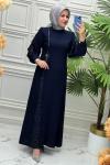 5151 Elbise   Lacivert