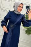 51677 Elbise  Lacivert