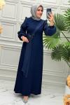 51677 Elbise  Lacivert