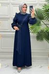 51677 Elbise  Lacivert