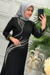 5179 Elbise Siyah