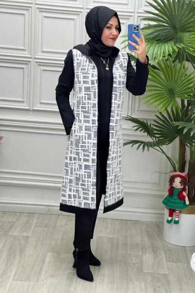 5189 Kap Siyah Beyaz