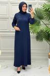 51922 Elbise  Lacivert