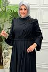5200 Elbise  Siyah