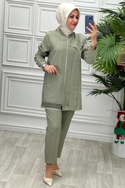 52016 Tunik Takım Haki