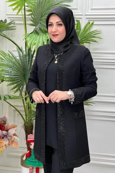 5203 Tunik Takım Siyah
