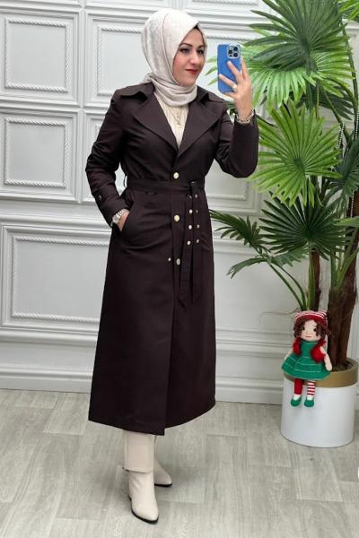 5211 Trenç Kap Kahverengi