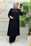 5214 Tunik Takım Siyah