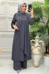 5215 Tunik Takım  Antrasit
