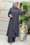 5215 Tunik Takım  Antrasit