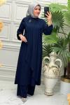 5215 Tunik Takım  Lacivert