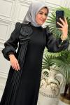 5225 Elbise Siyah