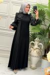 5225 Elbise Siyah