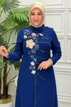 5249 Elbise İndigo