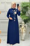 5249 Elbise İndigo