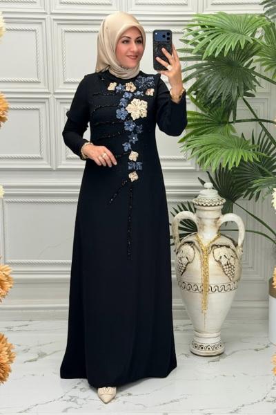 5249 Elbise Siyah