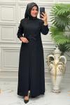 5250 Elbise Siyah