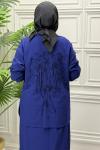 5268 Tunik Takım  İndigo