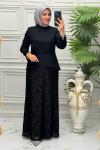 5280 Elbise Siyah