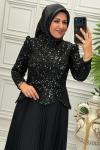 5287 Elbise Siyah