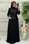 5287 Elbise Siyah