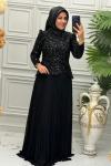 5287 Elbise Siyah