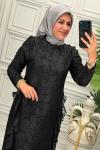 5295 Elbise Siyah