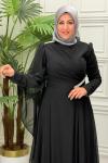 5302 Elbise Siyah