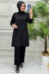 5335 Tunik Takım  Siyah