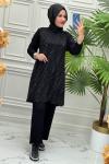 5335 Tunik Takım  Siyah