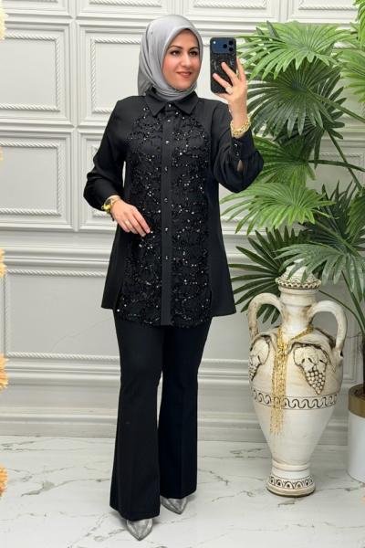 5367 Tunik Siyah
