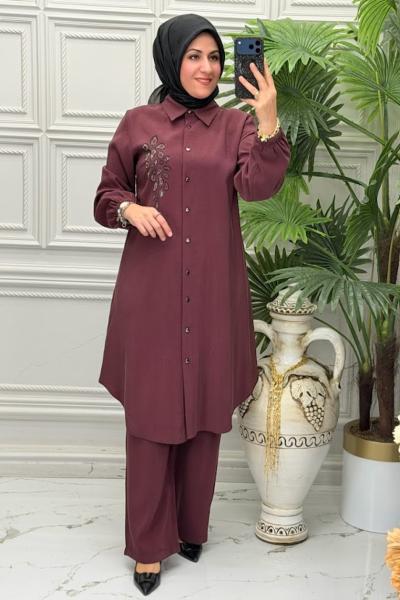 5403 Tunik Takım Gül