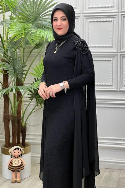 5409 Elbise Siyah