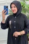 5416 Tunik Takım  Siyah