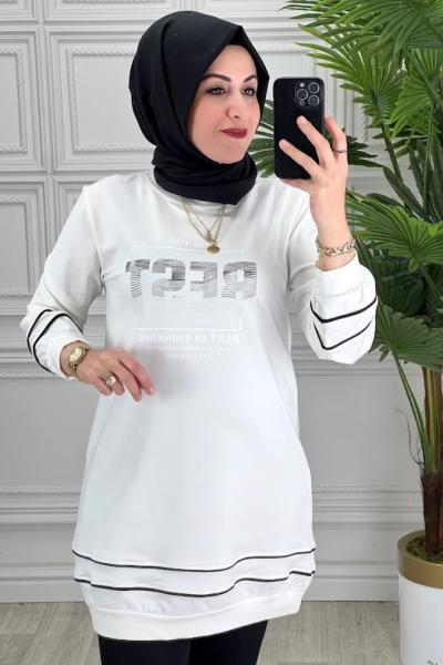 5430 Tunik Beyaz