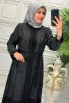5529 Elbise Siyah