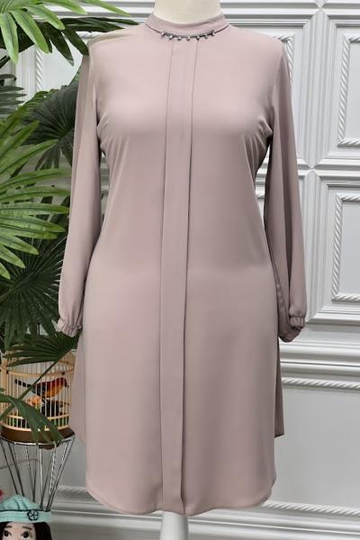 5593 Tunik Taş Rengi