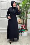 5648 Elbise Siyah