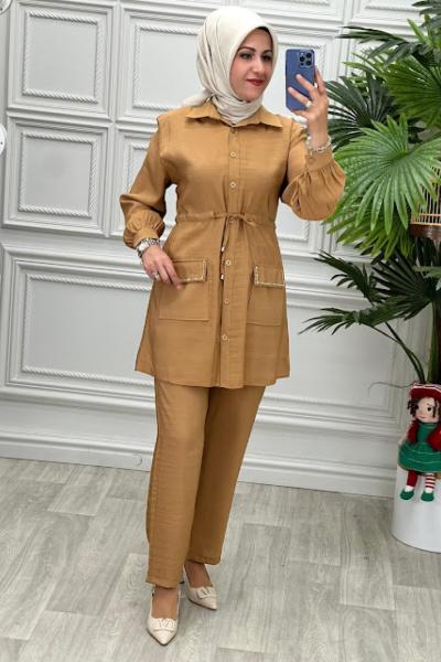 5652 Tunik Takım Taba