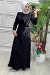 5669 Elbise Siyah