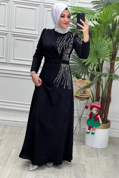 5669 Elbise Siyah