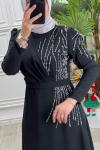 5669 Elbise Siyah