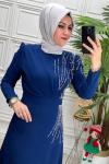 5669 Elbise İndigo