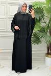 6100 Elbise  Siyah