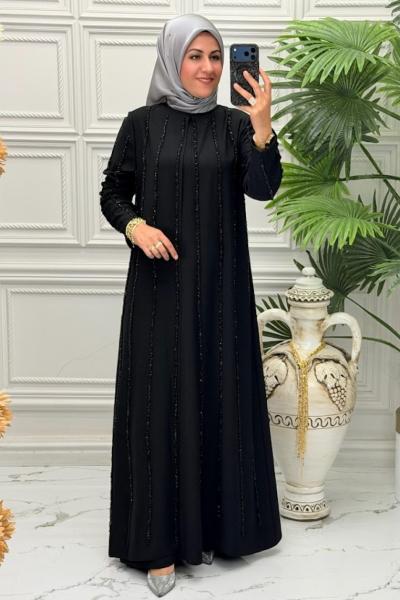 6122B Elbise Siyah