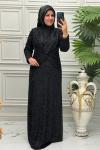 6132B Elbise Siyah