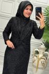 6132B Elbise Siyah