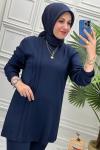 6176 Tunik Takım  Lacivert