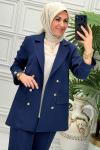 6194 Tunik Takım Lacivert